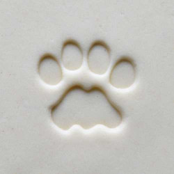 
  TAMPON ROND 2,5 CM - CAT PAW PRINT - Outils pour décorer l'argile - Cigale et Fourmi