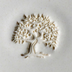 
  TAMPON ROND 4 CM - OLD TREE - Outils pour décorer l'argile - Cigale et Fourmi