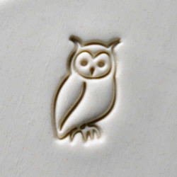 
  TAMPON ROND 4 CM - OWL - Outils pour décorer l'argile - Cigale et Fourmi