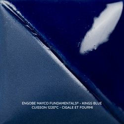 
  ENGOBE MAYCO FUNDAMENTALS - KINGS BLUE - 473 ml - Engobe liquide MAYCO FUNDAMENTALS® UNDERGLAZES 1000°C - 1280°C - Cigale et Fourmi