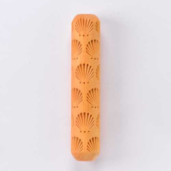 
  ROULEAU A MAIN 12 CM - SCALLOP SHELLS - Outils pour décorer l'argile - Cigale et Fourmi
