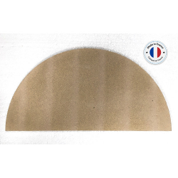 DEMI PLAQUE RONDE ENFOURN. DIAMETRE 406 mm x épaisseur 13 mm