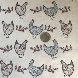 PAPIER TRANSFERT - POULES