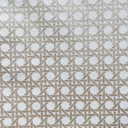 PAPIER TRANSFERT - CANNAGE NATUREL - BLANC