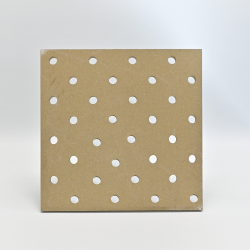 PLAQUE PERFOREE - 1300°C - 408 x 408 x 16