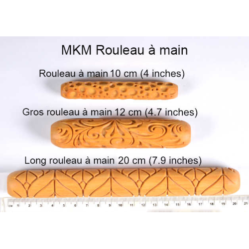 
  ROULEAU A MAIN 20 CM - BIG WOVEN - Tampons & rouleaux - Cigale et Fourmi