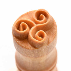 TAMPON ROND 1,5 CM - TRI SPIRAL