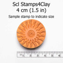 
  TAMPON ROND 4 CM - BLUEBELLS - Tampons & rouleaux - Cigale et Fourmi
