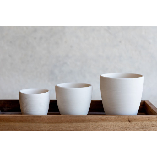 
  BISCUIT FAIENCE - GOBELET S - Arts de la table - Cigale et Fourmi