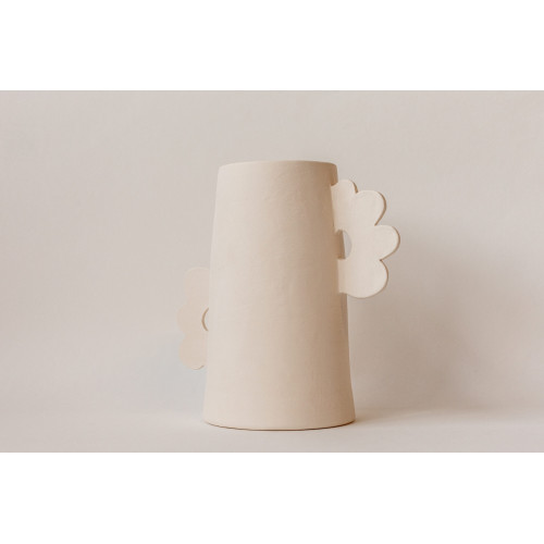 
  BISCUIT FAIENCE - VASE FLEUR - Décoration d'intérieur - Cigale et Fourmi