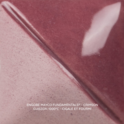 
  ENGOBE MAYCO FUNDAMENTALS - CRIMSON - 118 ml - Engobe liquide MAYCO FUNDAMENTALS® UNDERGLAZES 1000°C - 1280°C - Cigale et Fourmi
