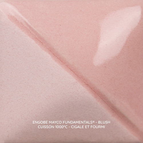 
  ENGOBE MAYCO FUNDAMENTALS - BLUSH - 118 ml - Engobe liquide MAYCO FUNDAMENTALS® UNDERGLAZES 1000°C - 1280°C - Cigale et Fourmi