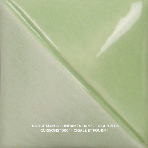 
  ENGOBE MAYCO FUNDAMENTALS - EUCALYPTUS - 118 ml - Engobe liquide MAYCO FUNDAMENTALS® UNDERGLAZES 1000°C - 1280°C - Cigale et Fourmi