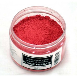 
  Colorant rouge ferrari émaux & barbotine - 100g - Colorants de masse - Cigale et Fourmi