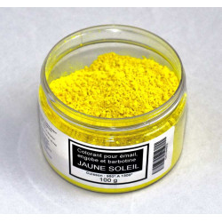 
  Colorant jaune soleil émaux & barbotine - 100g - Colorants de masse - Cigale et Fourmi