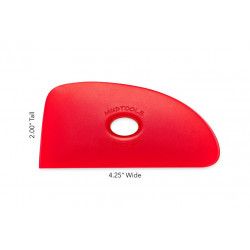 ESTEQUE MUDTOOLS ROUGE TRES SOUPLE N°4
