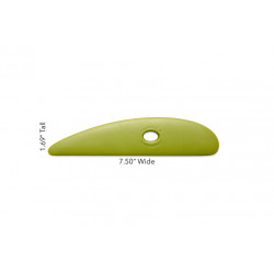 ESTEQUE MUDTOOLS VERT DUR N°8