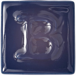 
  Email preparé bleu marine brillant - 200 ml - Émaux faïence liquides  BOTZ 1020°C - 1060°C - Cigale et Fourmi