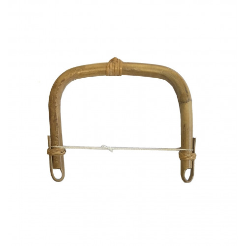 Poignée De Théière En Rotin Naturel - Remplacement Vintage, Marron - Pour Théières Céramiques 10-13 Cm