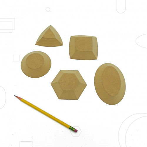 
  FORMES EN BOIS MINI - PACK DE 5 - Moules et formes en bois GR Pottery Forms - Cigale et Fourmi
