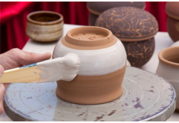 Engobe poterie, céramique: engobe liquide & poudre